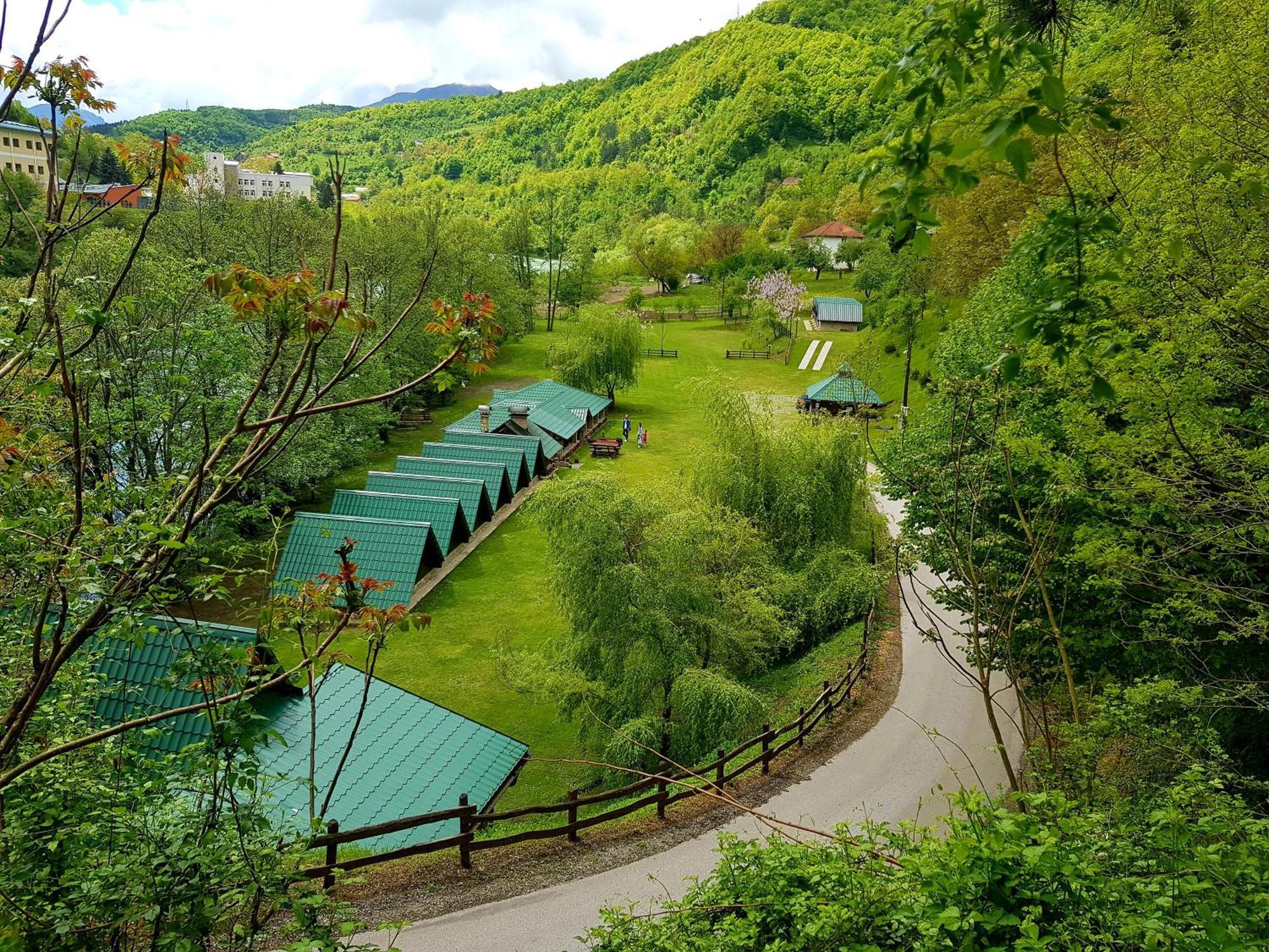 Camping Drina Фоча Экстерьер фото