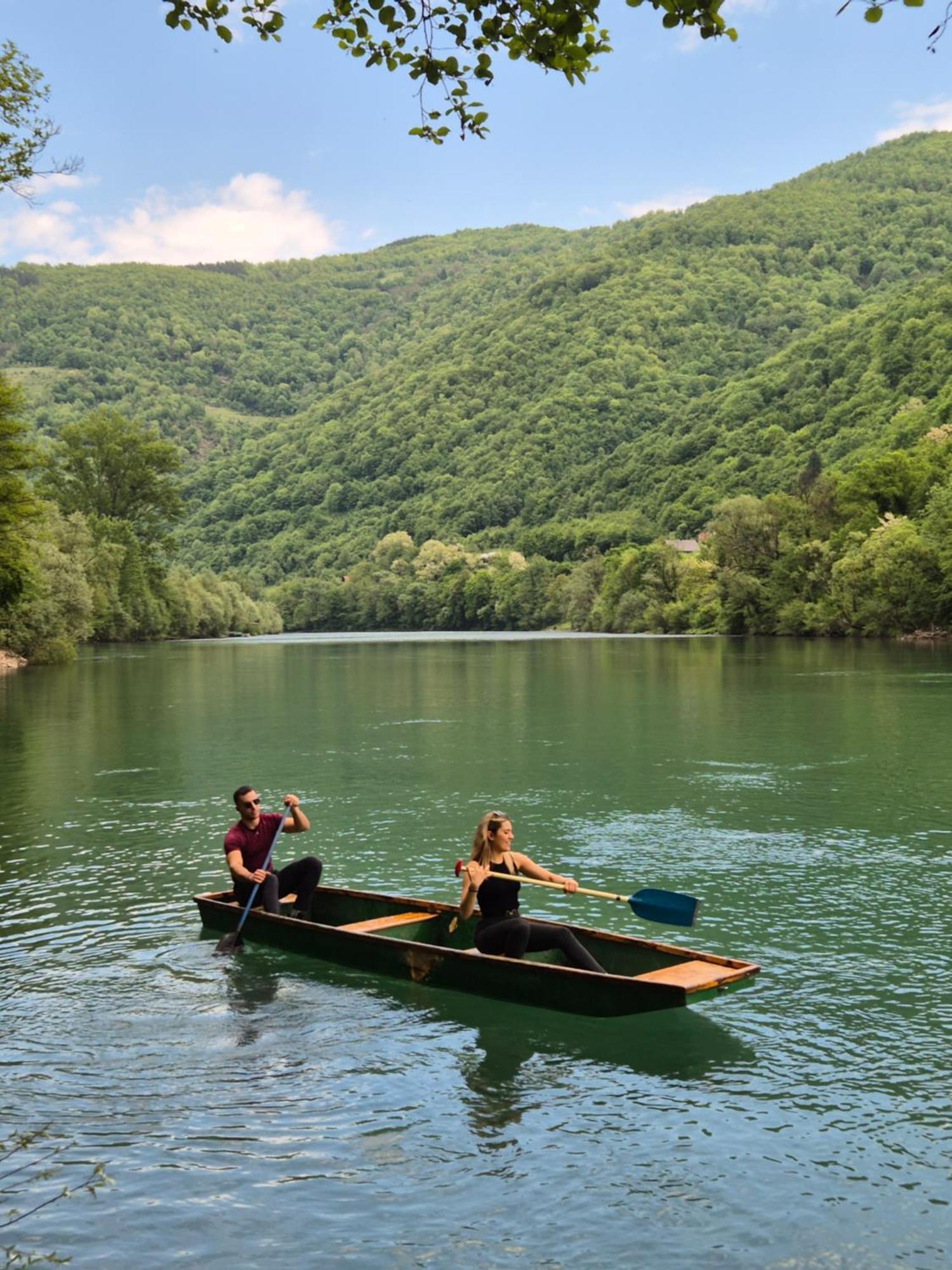 Camping Drina Фоча Экстерьер фото