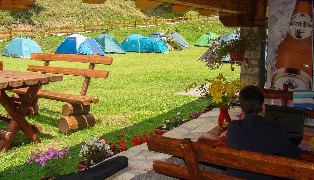 Camping Drina Фоча Экстерьер фото